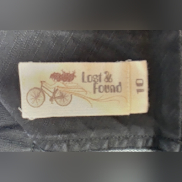 Lost And Found dark grey Pencil Skirt Size 10 - Picture 6 of 6